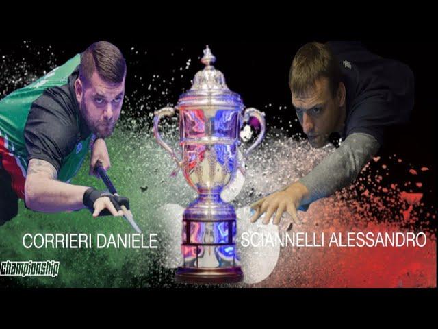 CORRIERI DANIELE VS SCIANNELLI ALESSANDRO CN BILLIARD TV