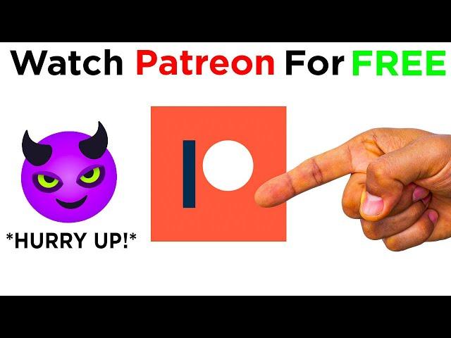 Get Patreon Content for FREE...  *WORKS STILL, HURRY!!*