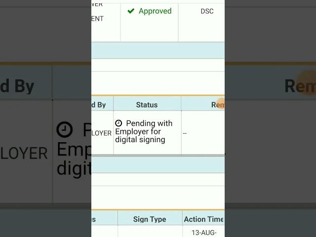 Pf bank kyc aproved/new update 2022/pf digital signature/ check stutas/#epfo  #pf #kyc #epfo_update