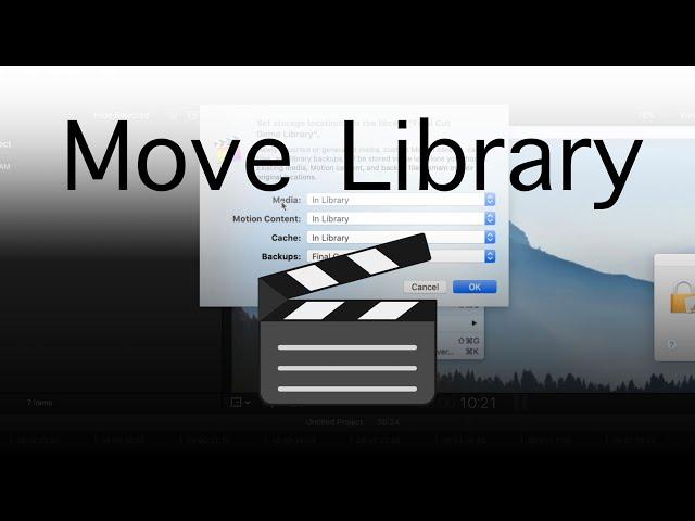 How To Move Your Final Cut Pro Library to an External Drive