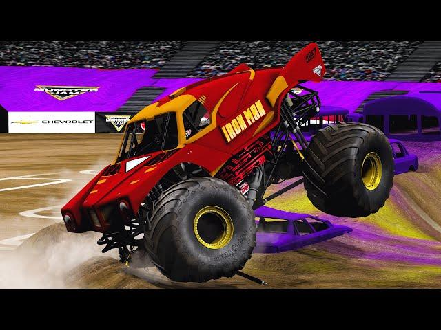 Crashes, Saves and Skills #46  I  BeamNG.Drive Monster Jam