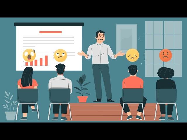 Boring Lecturing and Students Reactions - Motion Graphics - After Effects Template - 100% Free