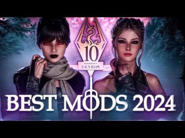 The BEST Skyrim Mods Of The Year 2024! | 25 Mods In 12 Minutes!