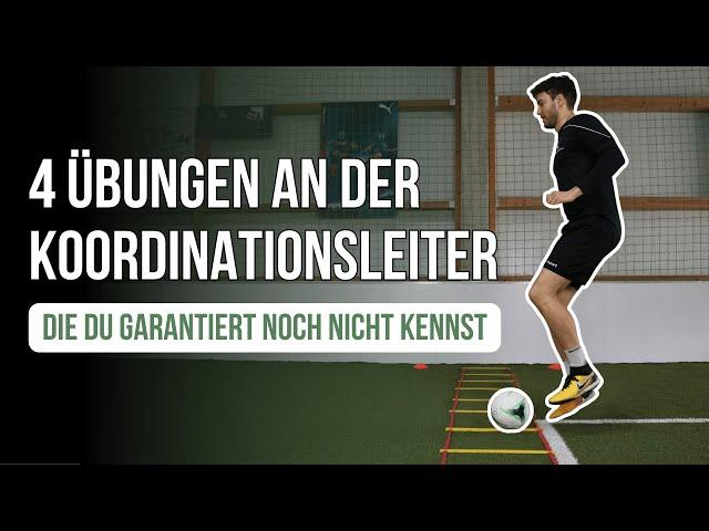 4 unbekannte Übungen an der Koordinationsleiter, die du ausprobieren musst | Soccerkinetics