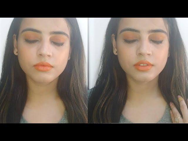 Orange Makeup Look | Easy Orange Makeup look for Summer - Noopur Says