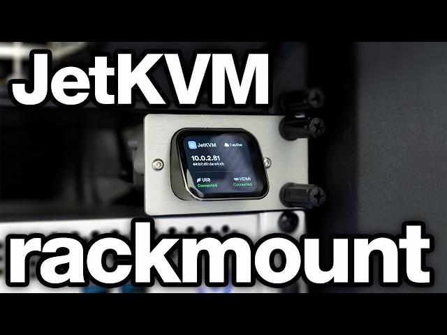 The JetKVM has a rackmount—designed locally, sight unseen!