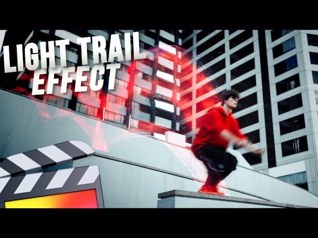 IMPRESSIVE LIGHT TRAIL EFFECT IN FINAL CUT PRO