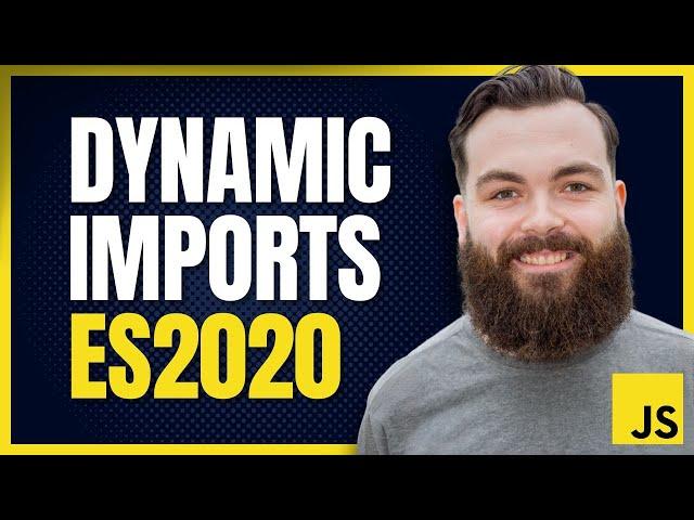Dynamic Importing (Code-Splitting) | ES2020
