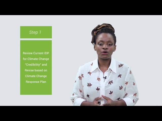 Old Version - 6c. Integrating Climate Change into the IDP