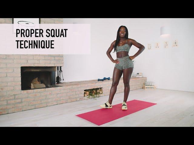 How To Squat Properly - The Perfect Form & Technique by Brittne Babe