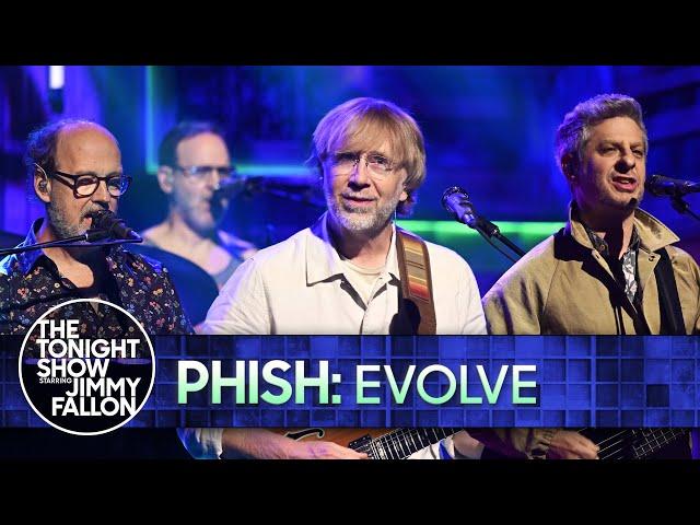 Phish: Evolve | The Tonight Show Starring Jimmy Fallon