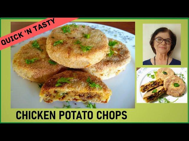 Chicken Potato Chops with special tips / Goan Potato Chops Recipe / Chicken Potato Chop Recipe