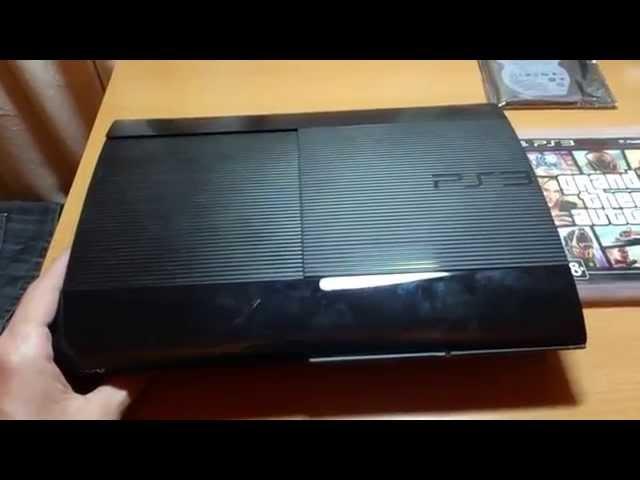 Установка жесткого диска в PS3 Super Slim 12Gb (ВСЁ РАДИ GTA ONLINE)