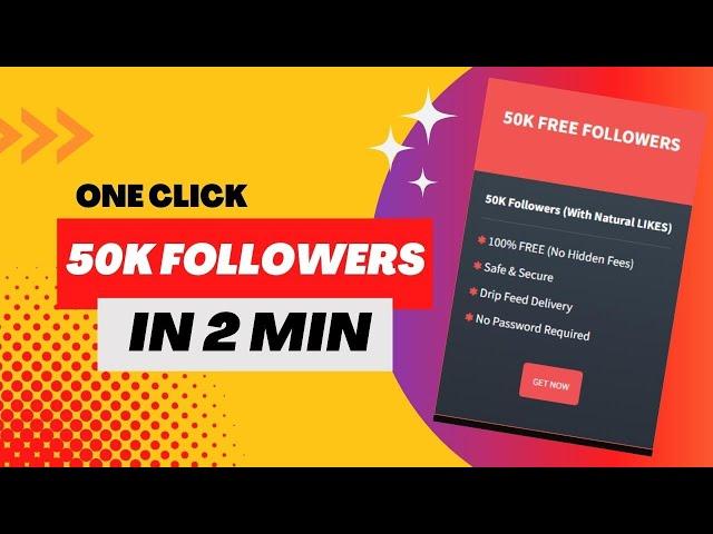 50k Free TikTok Followers No Verification Real Followers and Likes Website