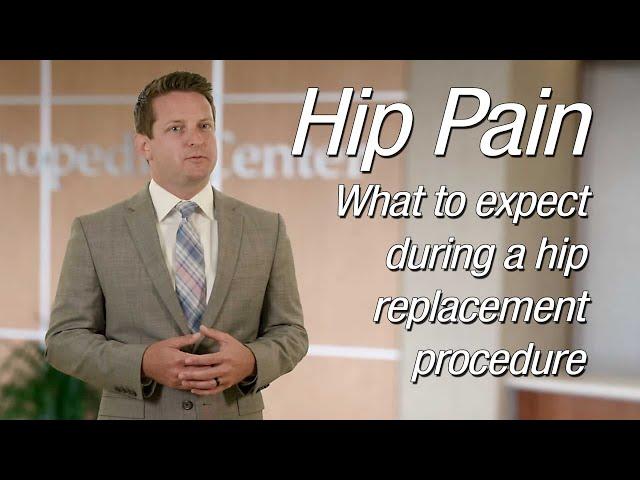 Hip pain – What to expect during a hip replacement procedure - Mayo Clinic Health System