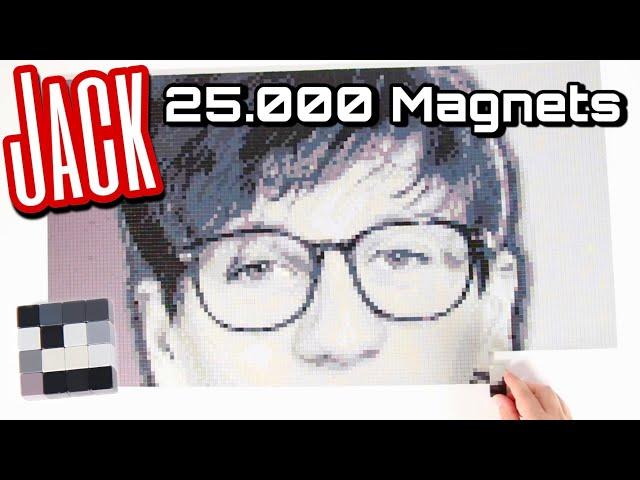 25000 Magnets JackSucksAtLife UNIQUE Magnetic Portrait