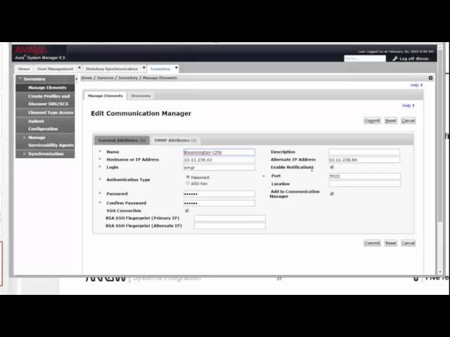 System Administration—Migrating from Avaya Site Administration to System Manager