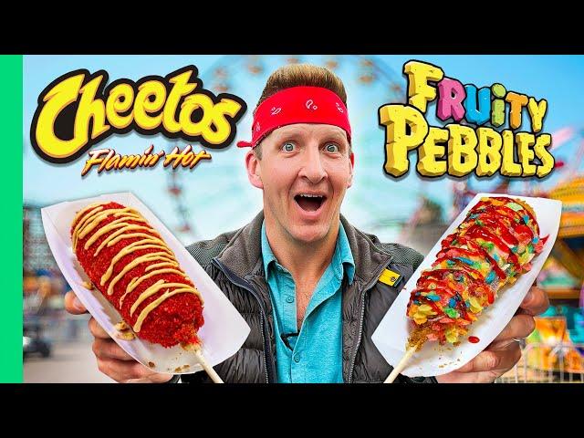 Bizarre State Fair Food!! Washington lost their minds!!