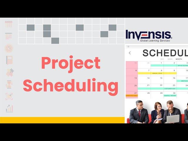 PROJECT SCHEDULING | VARIOUS PROJECT SCHEDULING TECHNIQUES EXPLAINED | INVENSIS LEARNING