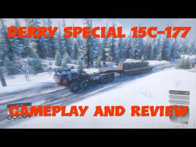 SnowRunner Derry Special 15C-177 Gameplay And Review