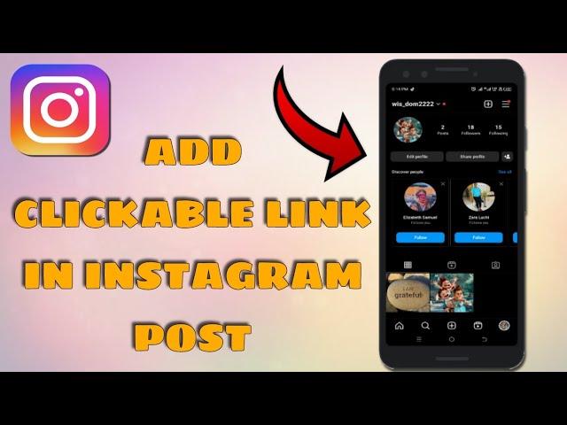 New! How to Add A Clickable link In Instagram Post (THE RIGHT WAY)