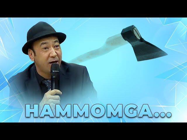 QISH KUNI HAMMOMGA KIRSAM BOLTA O'TMAS MUZ BO'LUR - MISTER QAXA | JONLI IJRO 2024