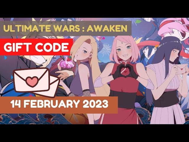 GIFT CODE  14TH FEBRUARY 2023 | ULTIMATE WARS : AWAKEN