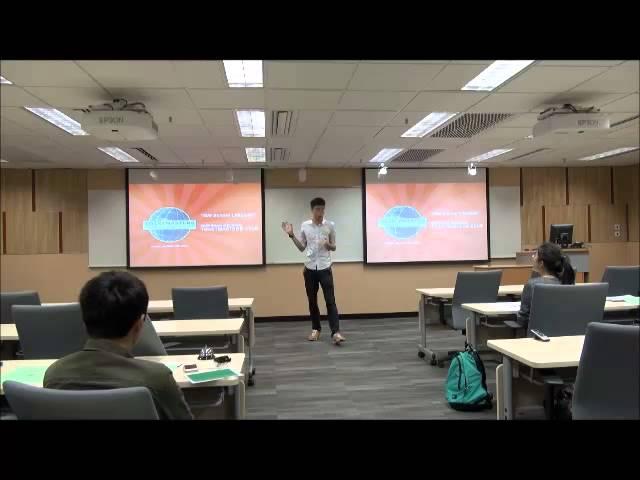 HKBU School of Business Toastmasters Club Meeting - Nov 19, 2014 - Opening