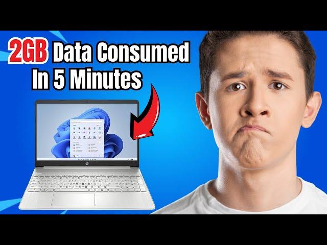 Stop High Data Consumption in Laptop/PC (3 Settings)