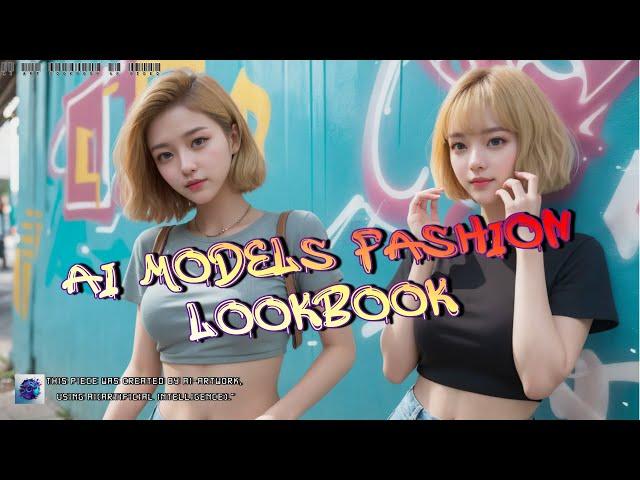 AI ART 4K | The New Faces of Fashion: A Glimpse into AI-Generated Models' Photoshoot"