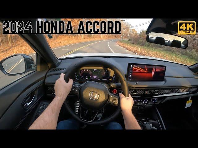 2024 Honda Accord Hybrid POV Drive - The Perfect sedan?