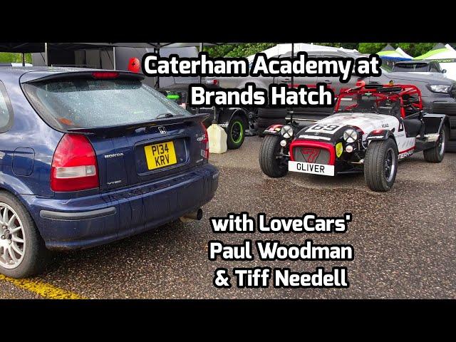 Caterham Racing at Brands Hatch | LoveCars | Paul Woodman | Tiff Needell | Robert Foote Tribute