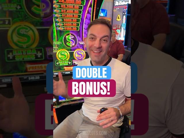 Double Quick Hit Bonus on a $40 Bet! 