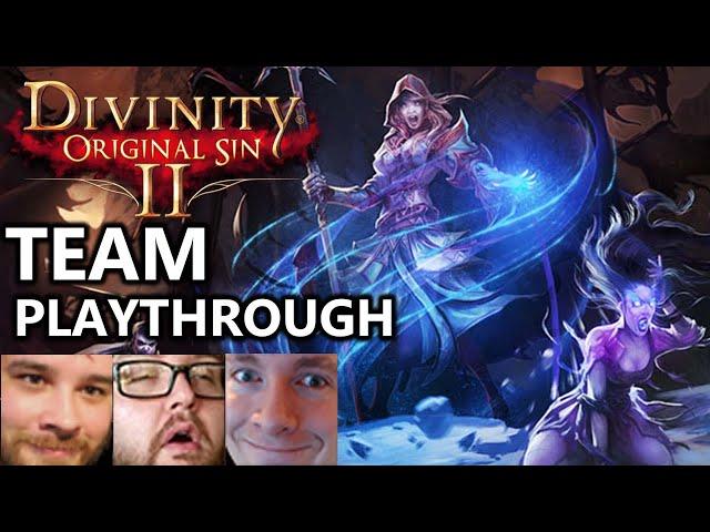 New Team Playthrough  | Episode 1 | Divinity Original Sin 2 | w/ Trikslyr, Mewnfare, and MFPallytime