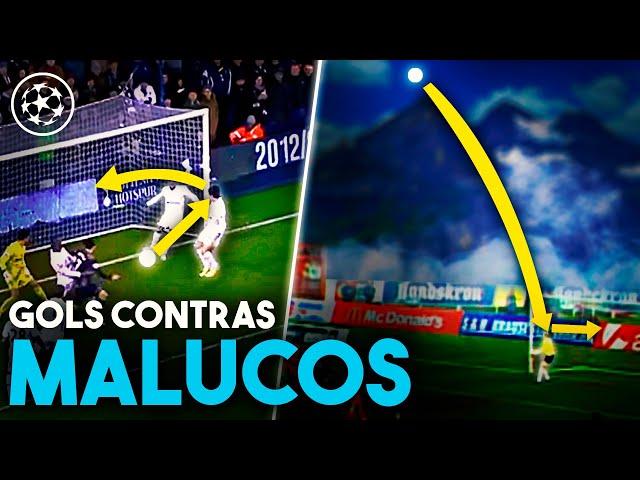 25 GOLS CONTRA extremamente BIZARROS