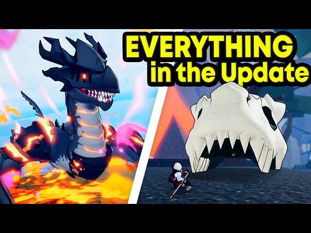 EVERYTHING Added In Blox Fruits DRAGON REWORK Update (Roblox)