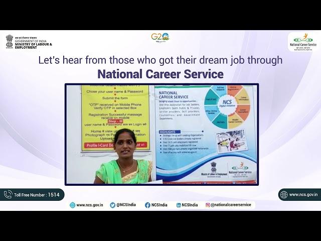 Jobseekers testimonials on National Career Service