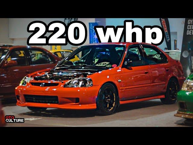 1998 Honda Civic SIR JDM Inspired  220 Wheel Horsepower | OtoCulture