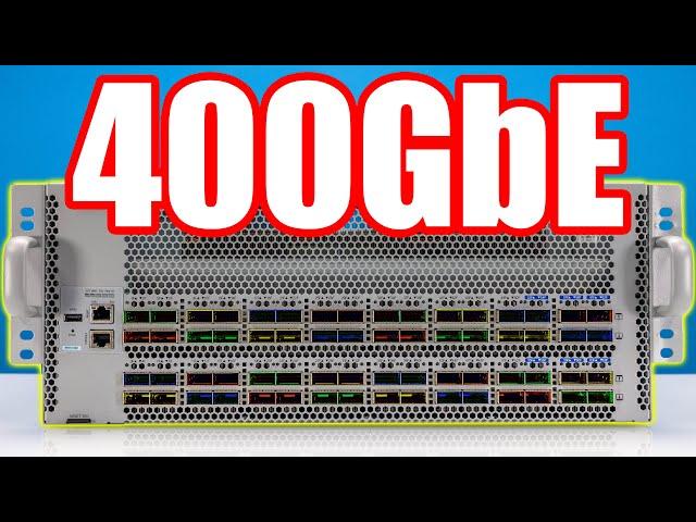 FASTEST Server Networking 64-Port 400GbE Switch Time!