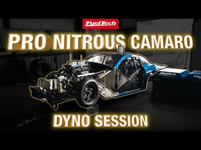 Pro Nitrous Camaro on our Hub Dyno! MAJOR power! | Coxwell Racing