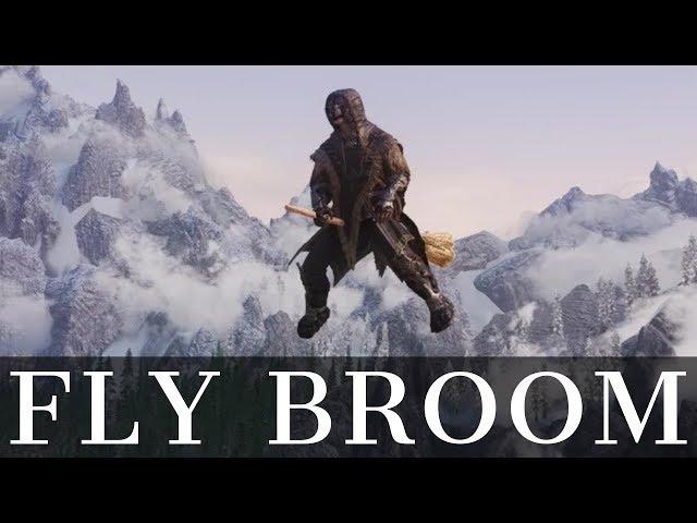 Skyrim Mod: Flyable Broomstick