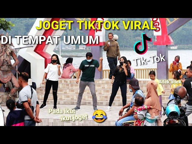 JOGET TIKTOK VIRAL DI TEMPAT UMUM BARENG CEWEK DI PINGGIR TELAGA PART 2 | BIKIN NGAKAK PARAH HAHA