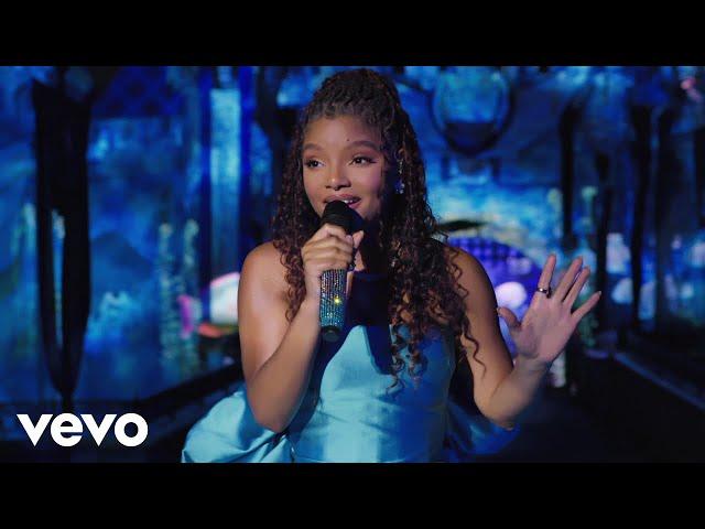 Halle Bailey - Performs “Part of Your World” at Disneyland