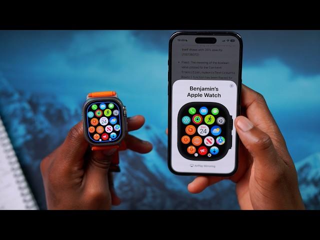 watchOS 11 Beta 3 Hands On First Look at New Features & Changes   4K