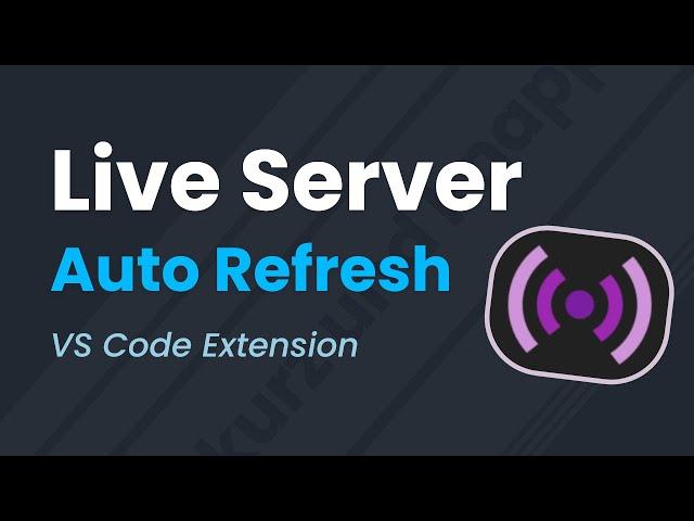 Live Server Extension Visual Studio Code | Automatisch Seite neuladen beim Speichern | Tutorial DE