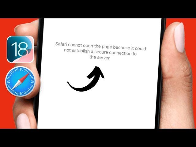 How to Fix Safari Cannot Open Page Because It Could Not Establish a Secure Connection to the Server