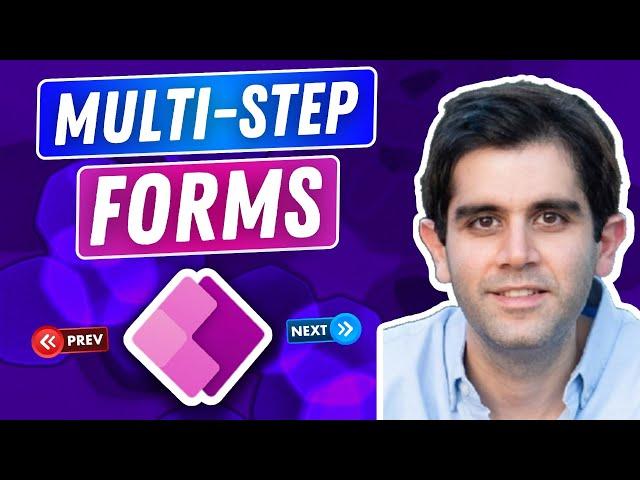 Creating Multi-Step Forms in Power Apps | Tutorial