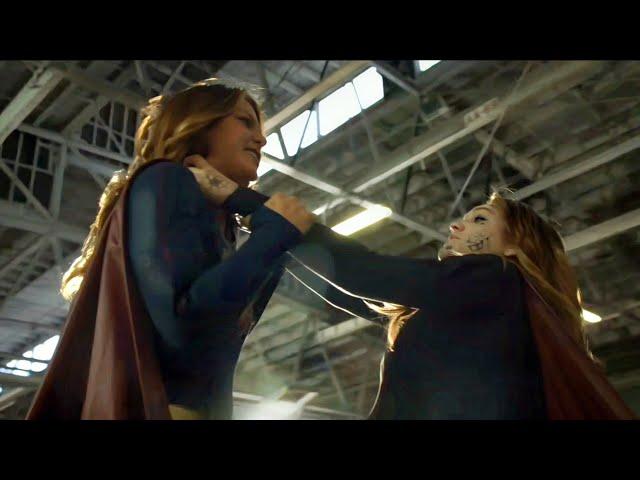 Supergirl S01 E12 Fight Scene Part 02 | Supergirl vs Supergirl Clone | Melissa Benoist | Supergirl