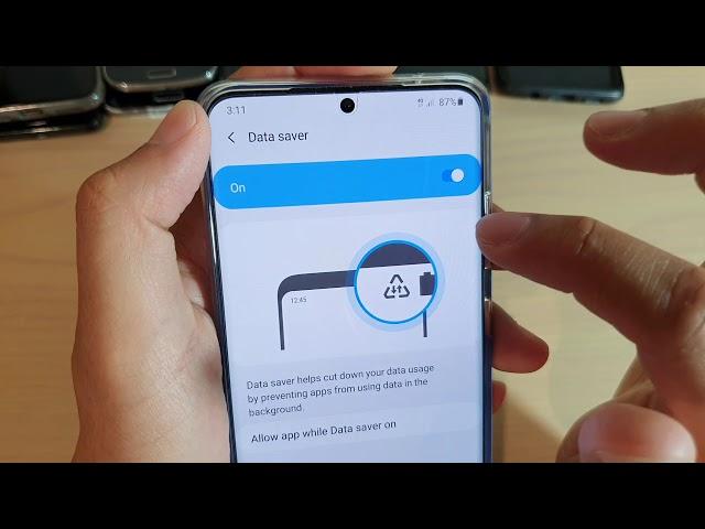 Galaxy S20 / Ultra / Plus: How to Enable / Disable Data Saver