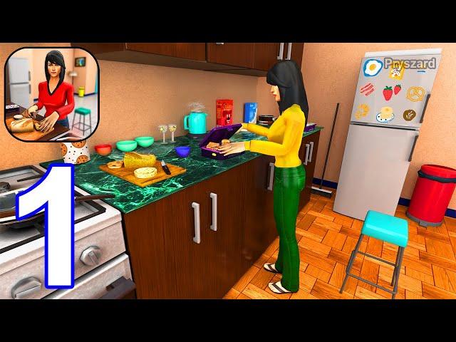 Virtual Single Mom Simulator 2 - Gameplay Walkthrough Part 1 All Levels (iOS, Android Gameplay)